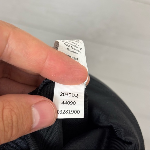 SPANX Faux Leather Liquid Gloss Black Moto Leggings Size Medium - Picture 7 of 7